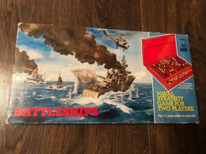 VINTAGE 1955 NU-BEF PRODUCT BATTLESHIPS GAME original packaging travel - Picture 1 of 6