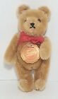 Vintage 1970's Miniature Brown Mohair Hermann Teddy Original Teddy Bear 5" W/Tag