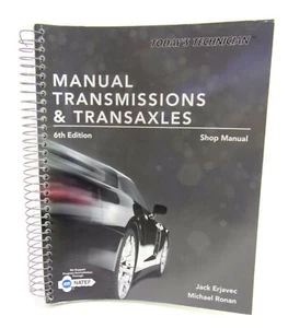 Manual Transmissions & Transaxles 6th Edition Today's Technician Shop Manual - Foto 1 di 4