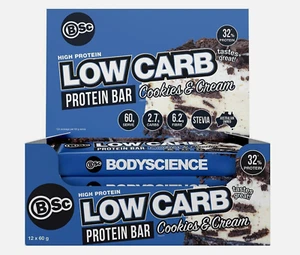 BSC High Protein Low Carb Bar 60g (12 Pack) Cookies And Creme *Free Post* - Picture 1 of 1