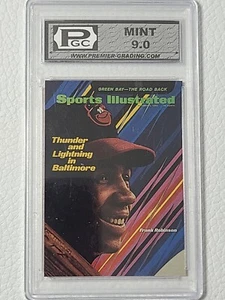 1998 Fleer Frank Robinson Sports Illustrated Then & Now PGC Mint 9.0 Orioles - Picture 1 of 7