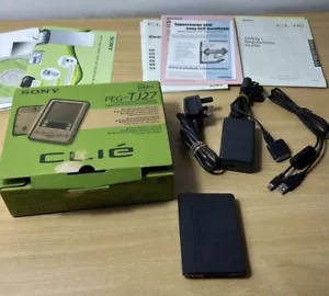 Sony CLIE portátil vintage (PEG-TJ27) - Imagen 1 de 14