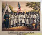 Civil War Colored Troops Recruitment Broadside - Historic Art Print