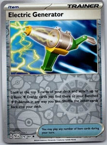 Electric Generator SV: Paldean Fates 079/091 Reverse Holo| Mix&Match - Picture 1 of 2