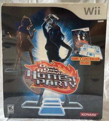 Dance Dance Revolution Hottest Party Box Controller Nintendo Wii Sealed DDR 2006 - Image 1 of 4
