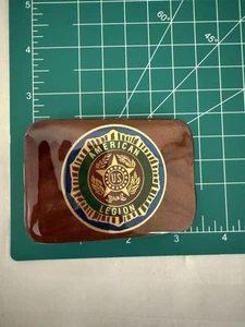 Inserto de hebilla de cinturón de la Legión Americana de Estados Unidos 1,5" - Imagen 1 de 6