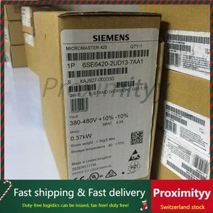 New Siemens 6SE6420-2UD13-7AA1 MICROMASTER420 without filter 6SE6 420-2UD13-7AA1 - Bild 1 von 3