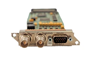 SENCORE 343B1036:D MODULO SCHEDA USCITA AUDIO ANALOGICA DIGITALE - Foto 1 di 4