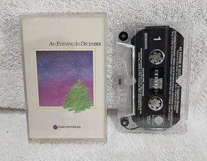 AN EVENING IN DECEMBER  Christmas  A Cappella  RETRO audio HOLIDAY Cassette tape - Picture 1 of 6