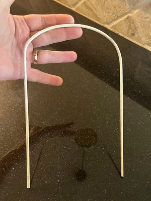 Original Vintage Vinyl Coated Metal "Croquet Wicket"- 10" x  6" wide -SPORTCRAFT - Image 1 of 4