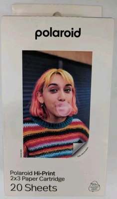 Polaroid 2x3 Sticky Backed Paper Cartridge for Hi Print Photo Printer 20 Sheets  - Image 1 of 2