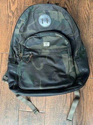 Mochila Billy Kirk edición estándar rara de $350 en 10 oz. Lona encerada - 297 camuflaje Foto 1 de 4