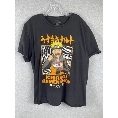 Naruto Ichiraku Ramen Shop T Shirt Men's Size 2XL Shippuden Collection Anime Tee - Image 1 of 4