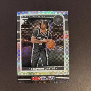 2024-25 Panini NBA Hoops - Rookies Stephon Castle #234 Checkerboard Prizm (RC) - Imagen 1 de 2