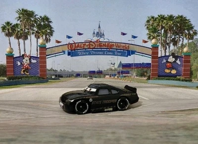 1/55 定制佛罗里达公路巡逻队 GHOST 电影车 + 展示卡斯-一种  — 第 1/4 张图片