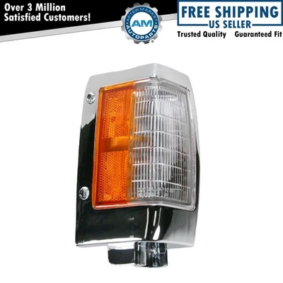 Right Corner Light Passenger Side Fits 1990-1994 Nissan D21 1995-1997 Pickup - Image 1 of 2