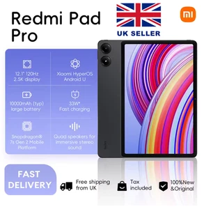 Xiaomi Redmi Pad Pro - 2,5k 12,1" 120Hz - 6GB / 128GB - Grau - Neu/Versiegelt - Bild 1 von 9