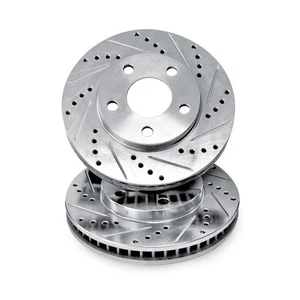 Front Brake Rotors For 2017 Land Rover Discovery 2010-2016 Land Rover LR4 201... - Bild 1 von 6