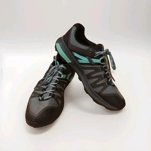 Merrell Zion Shoes Sneakers Womens 10 Gray Green Waterproof Outdoor Hiking - Picture 1 of 8
