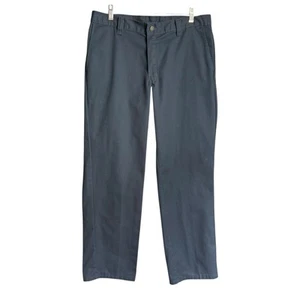 Dickies Flat Front Casual Work Chino Hose Herren Taille 34 Navy Blau Workwear - Bild 1 von 7