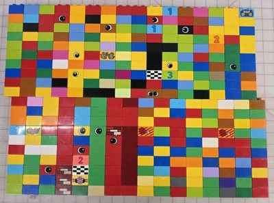 LOTE LEGO DUPLOS, 320 PIEZAS DE BLOQUES 2X2, COLORES MIXTOS DUPLO MA29aa Foto 1 de 2