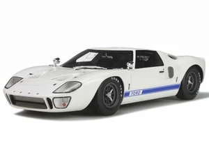 Ford GT40 GT 40 white resin modelcar GT131 GT-Spirit 1:18 - Picture 1 of 7