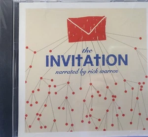 THE INVITATION NARRATED BY RICK WARREN, CD, VARIOUS, BRAND NEW - Imagen 1 de 2