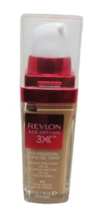 Revlon Age Defying 3X Firming Lifting Foundation Makeup - 65 True Beige - NO LID - Picture 1 of 1