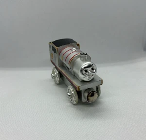Thomas & seine Freunde Holzeisenbahn 60 Jahre limitiert silber Percy Lok 2003 - Bild 1 von 8