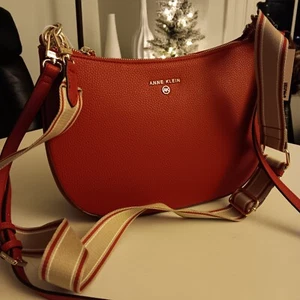 Anne KLEIN HANDBAG Crimson 9281511048 WANDA - Picture 1 of 17