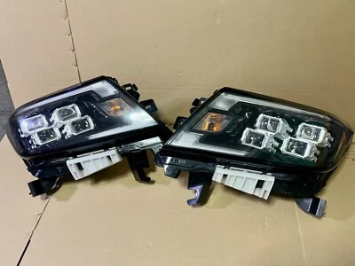 Perfect! 2020-2023 Nissan Navara Complete Set FULL LED Pair Side Headlight - Image 1 of 4