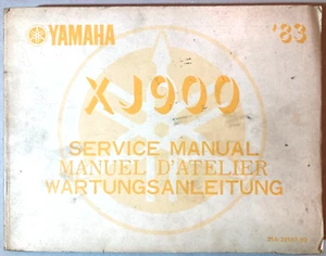 Manual de Operación Libro de Taller Yamaha XJ 900 1983 - Imagen 1 de 1