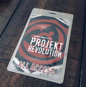 Linkin Park Projekt Revolution Replica Tour Laminate | From 20th Anniversary - Picture 1 of 2