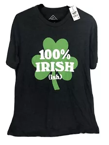 Herren irisches T-Shirt St. Patrick's Day Neuheit Shirt anthrazit XL 100 % IRISCH (ISH) - Bild 1 von 5