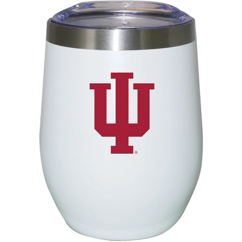 Indiana Hoosiers 12oz. Logo Stemless Tumbler Cover