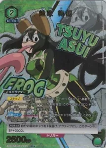 1 Tsuyu Asui EX06BT/MHA-2-051 SR Parallel My Hero Academia Union Arena Card/B - Picture 1 of 3
