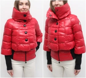 Cappotto giacca piumino trapuntato donna vintage MONCLER Tacoma RARO 0 vestibilità XS/S - Foto 1 di 19