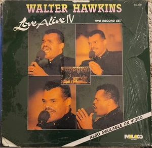 WALTER HAWKINS & LOVE CENTER CHOIR: LOVE ALIVE IV 4 Double Vinyl 1990 Promo LP - Foto 1 di 2
