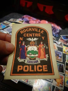 Image Panini Ecusson Autocollant New York Rockville Centre Police  - Picture 1 of 2