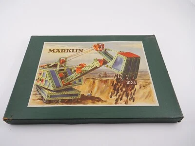 Märklin N° 102A Set Di Montaggio Escavatore In Stato Nuovo 50 X 35 X 3,5 Cm - Immagine 1 di 4