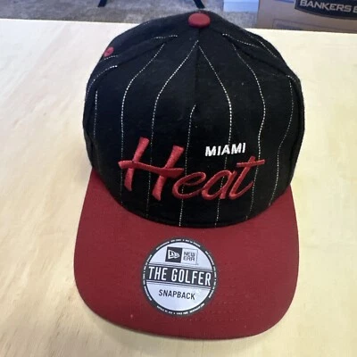 NUEVA ERA EL GOLFISTA GORRA SNAPBACK MIAMI GORRA TÉRMICA PARCHE LATERAL CON CORDÓN VINTAGE Foto 1 de 4