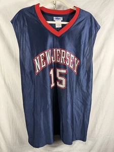 NBA Elevation Vince Carter New Jersey Nets Jersey SZ Large New - Picture 1 of 5