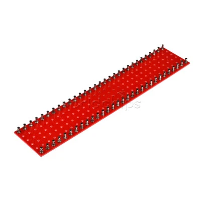 Double Row Amplifier Audio Tag Board Turret Board DIY Terminal Block 300x60x2mm - Image 1 of 4