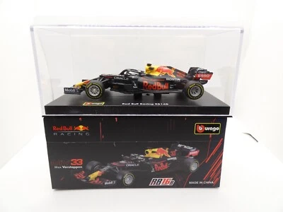 Red Bull RB16B Max Verstappen #33 2021 38056 1/43 Bburago F1 avec pilote