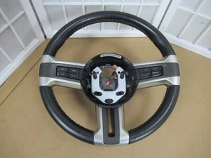 10 11 12 13 14 Ford Mustang GT BLACK Steering Wheel OEM Interior Dash Controls - Foto 1 di 15