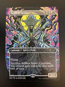1x MTG Selfless Spirit - Extended Art RCQ Premier Play Promo NM Regular Non Foil - Picture 1 of 3