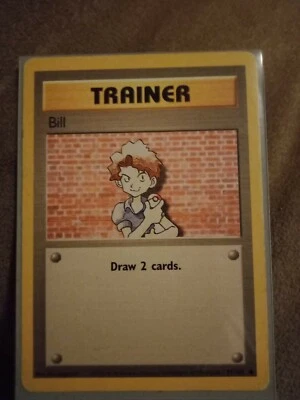 Base set Trainer Bill no.91/102 shadowless 1995 extremely rare!!! Near Mint!!! - Image 1 of 2