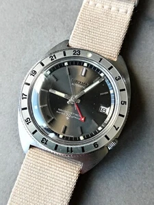 Seiko Navigator Timer ref. 6117-8000 Vintage GMT 1968 - Foto 1 di 9