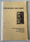 Tennessee Records Softcover Book Byron Sistler & Associates 1992 Nashville TN