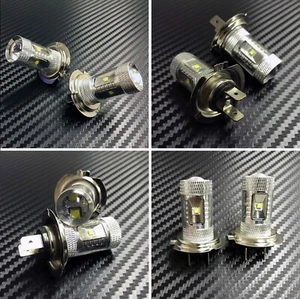 High Power HID LED Headlight H7 Bulbs Lights for Ducati Monster 696 2008-2014 Lo - Foto 1 di 2